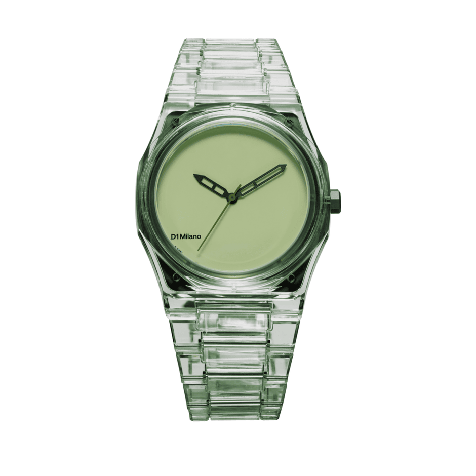 Men Nylon Light Green Watch