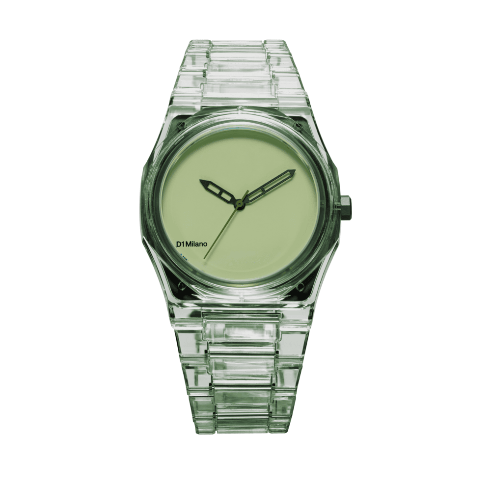 Men Nylon Light Green Watch