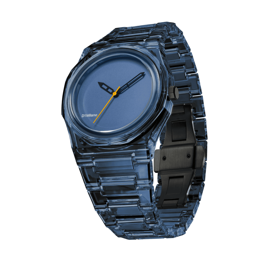Men Nylon Blue Watch