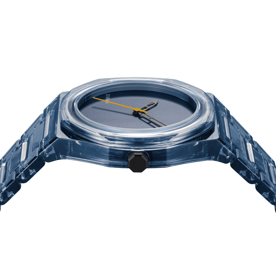 Men Nylon Blue Watch
