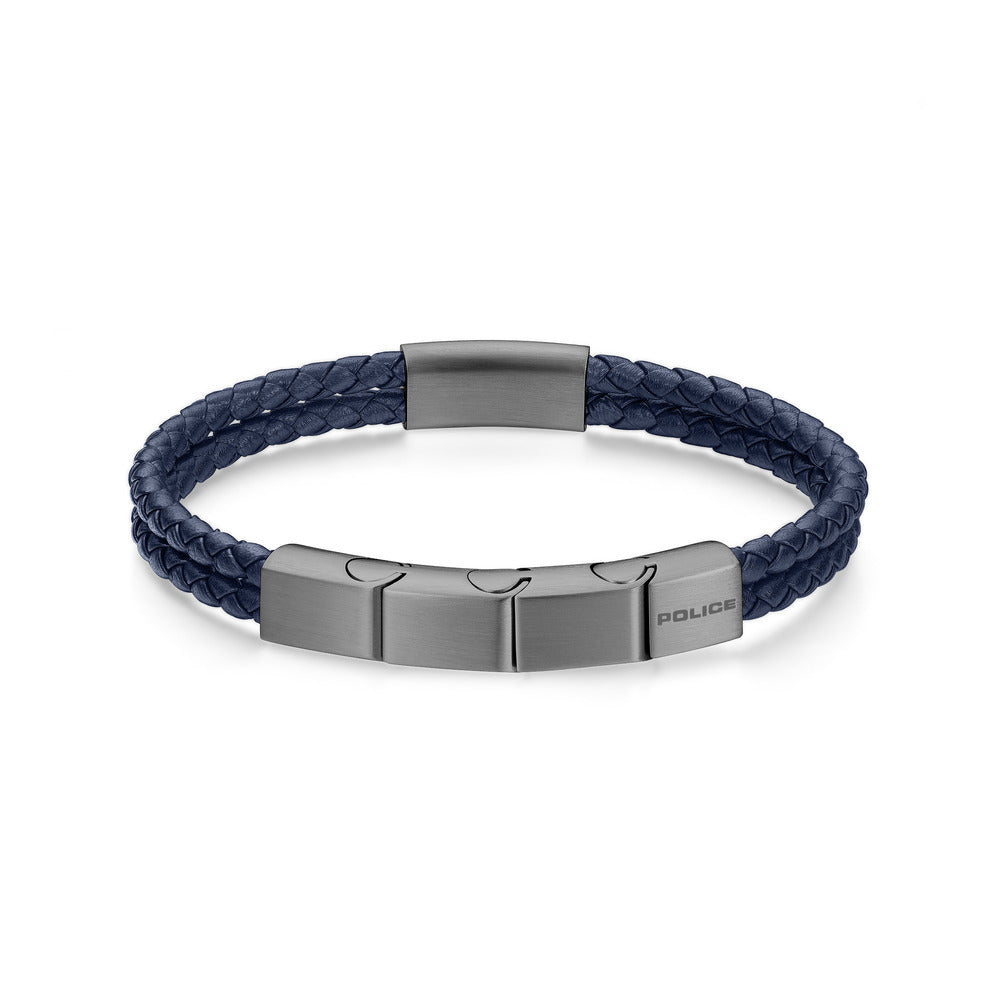 Men Parallel Blue Bracelet