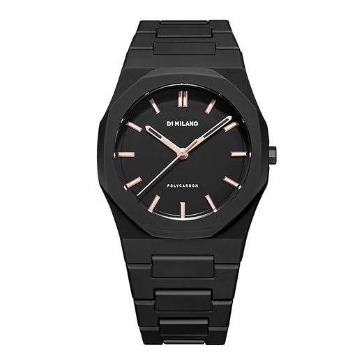 Unisex Polycarbon Black Watch