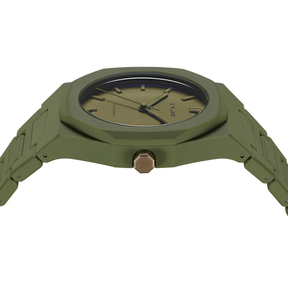 Unisex Polycarbon Green Watch