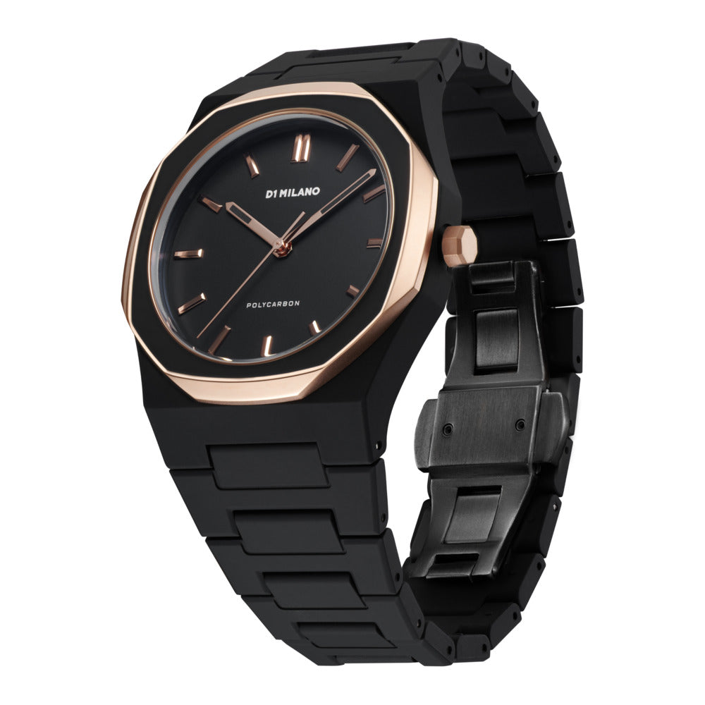 Unisex Polycarbon Black Watch