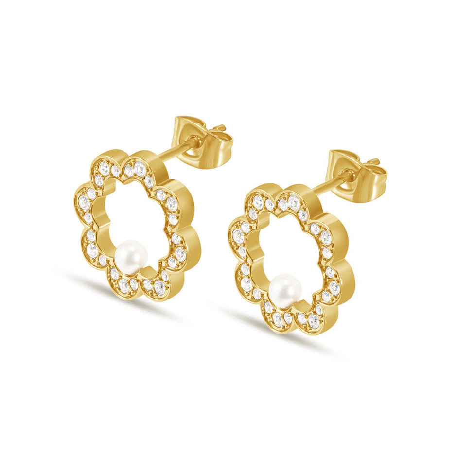 Women Opulent Gold Earring