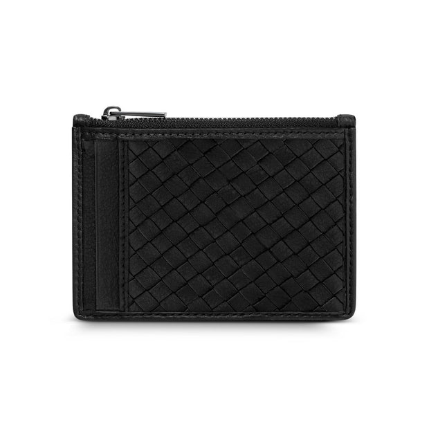 Men Weave Card Holder