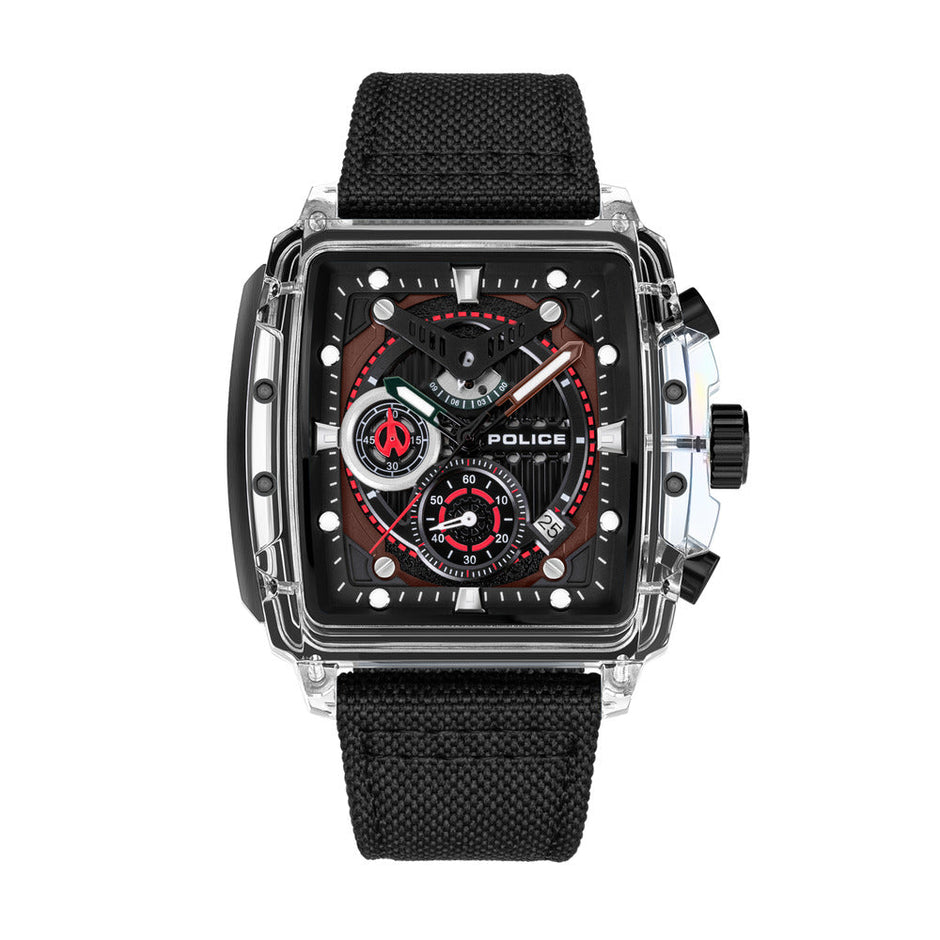 Men Clout Black  Watch