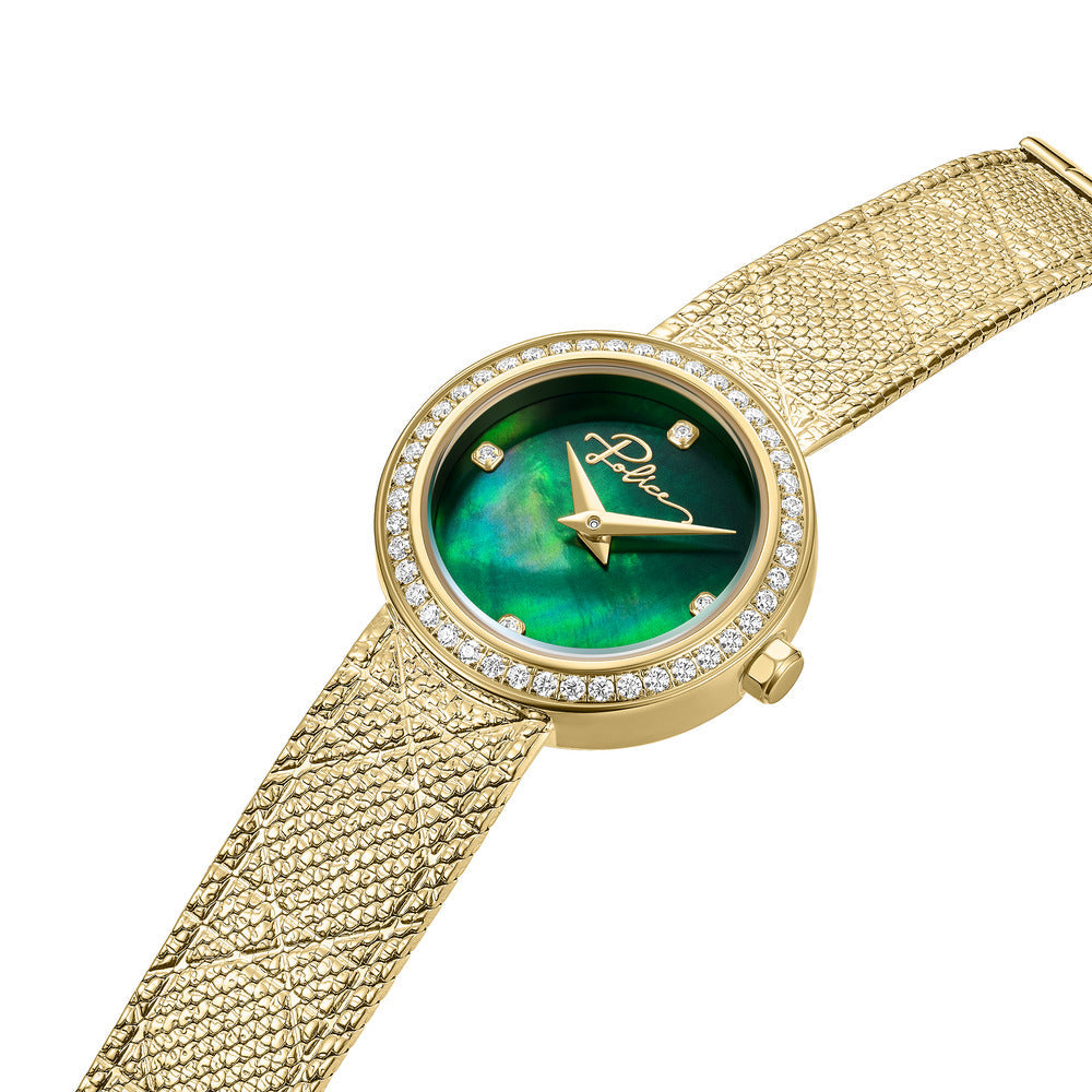 Women Flare Golden Watch
