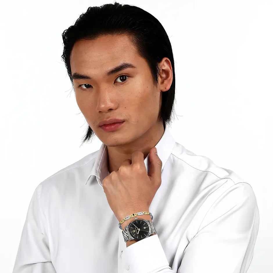 طقم ساعة و سوار للرجال