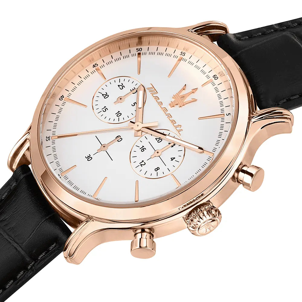 Men Epoca White 42mm Watch