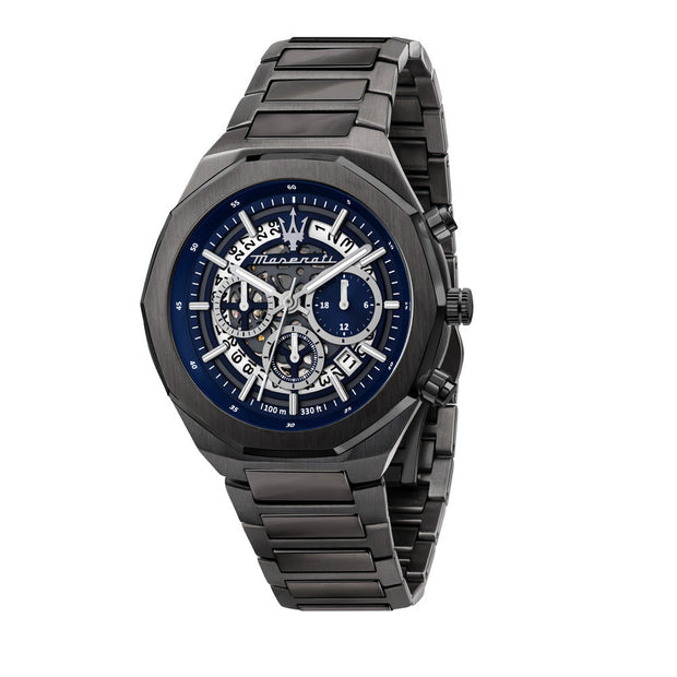 Men Stile Blue Watch