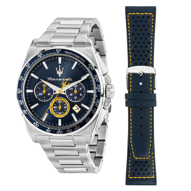 Men Velocita Blue 43mm Watch