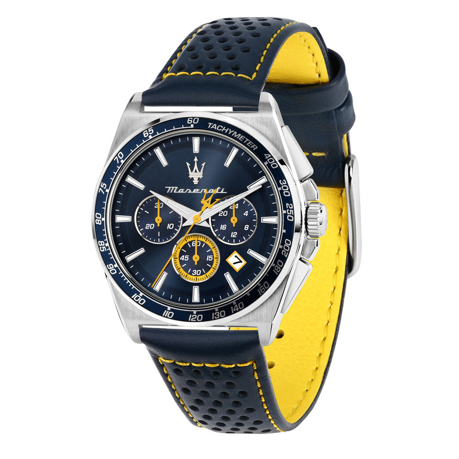 Men Velocita Blue 43mm Watch