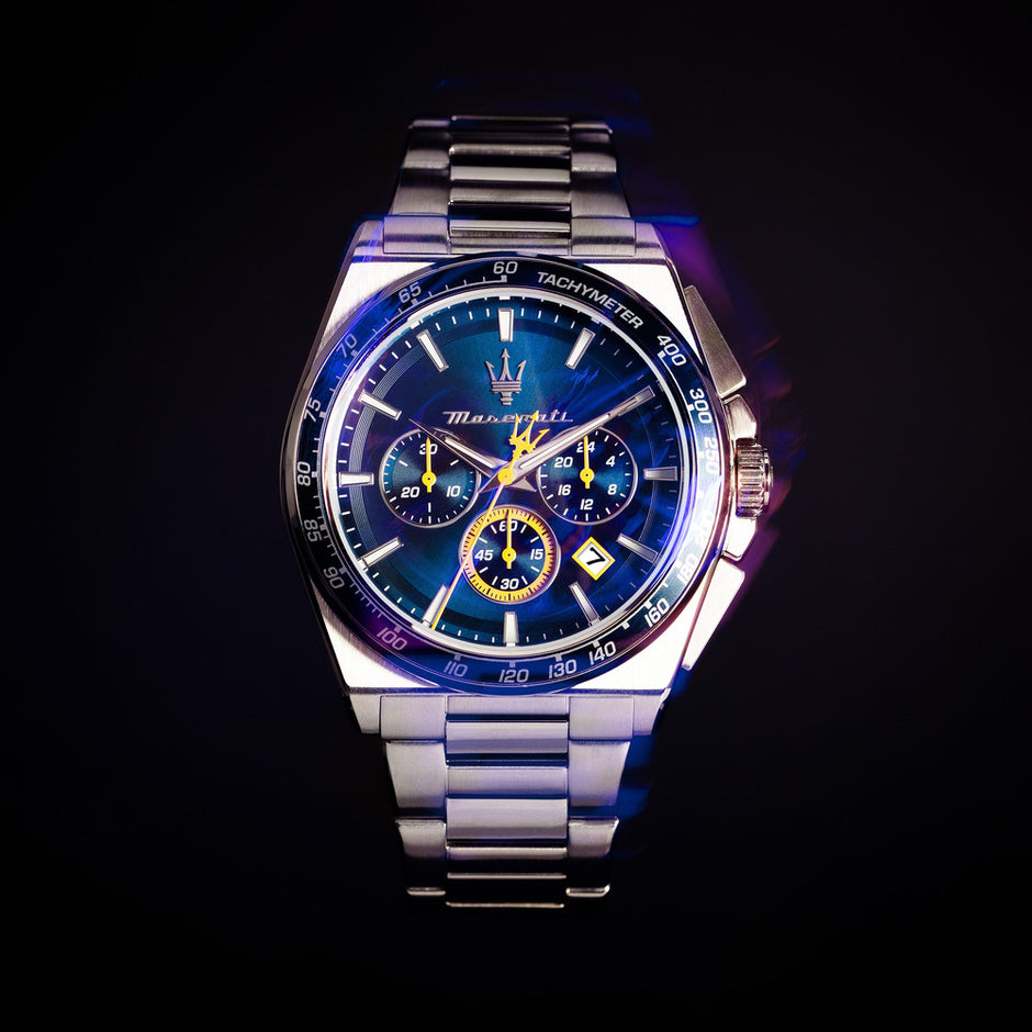 Men Velocita Blue 43mm Watch