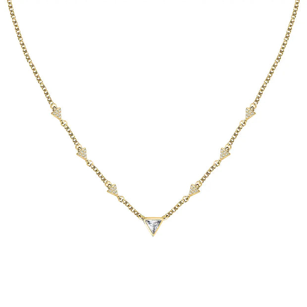Women Trilliant Gold Necklace
