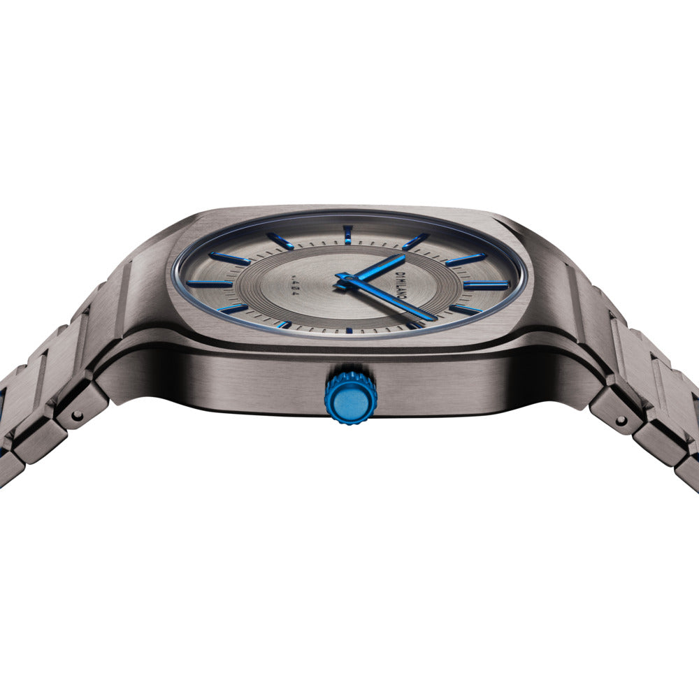 Unisex Square Grey Watch