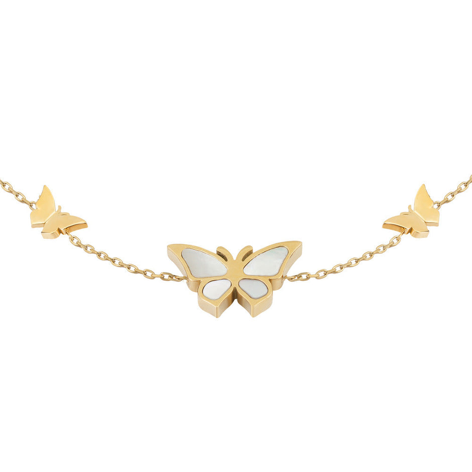 Women Bettina ButterFly Golden Bracelet