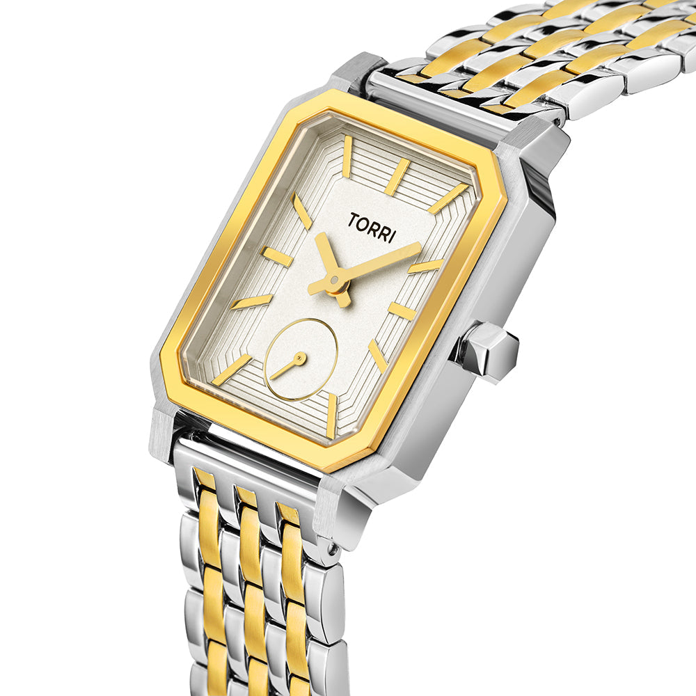 Women Aurelio Silver/Gold Watch