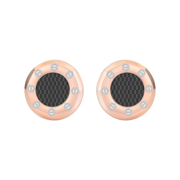 Men Dionigi Rose Gold Cufflink