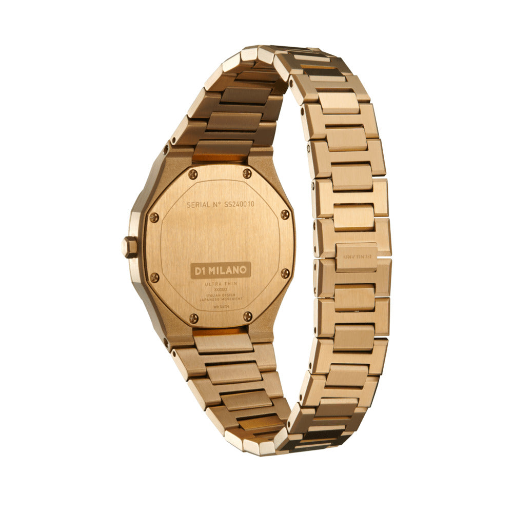 Women Ultra Thin Golden Watch