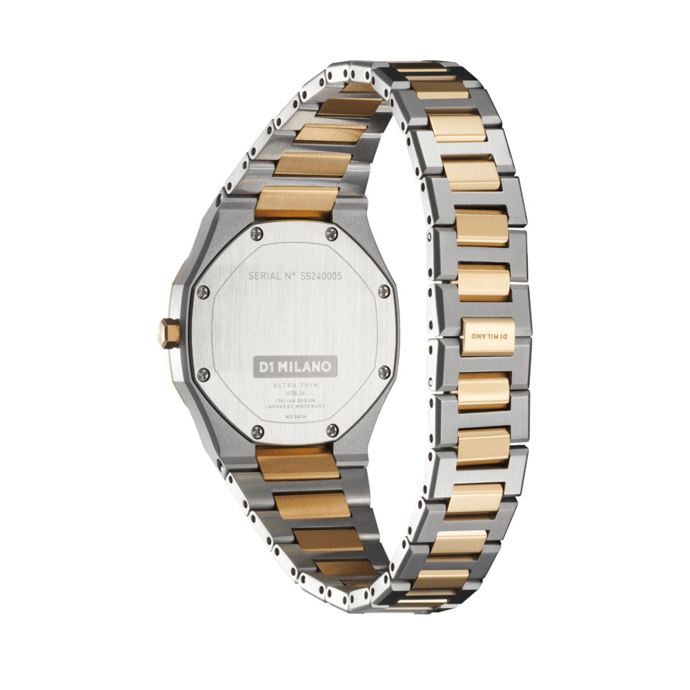 Women Ultra Thin Two Tone Watch