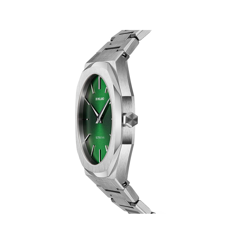 Women Ultra Thin Green Watch