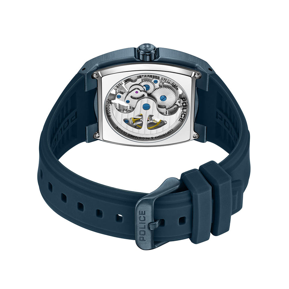 Men Skeletor Blue Watch