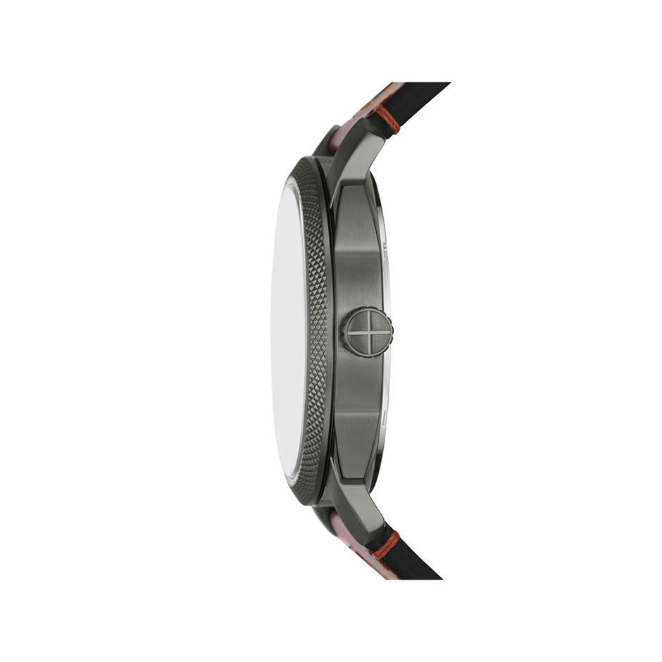 Men Machine Brown Watch