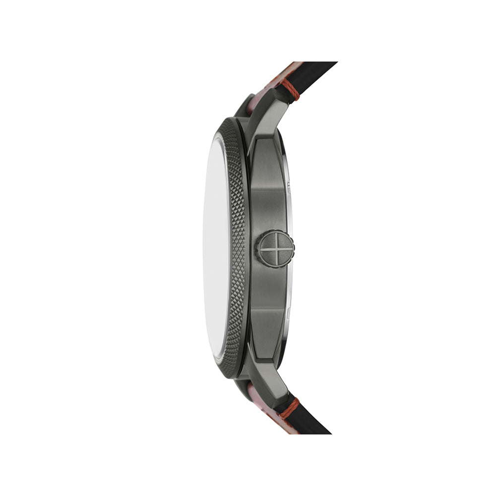 Men Machine Brown Watch