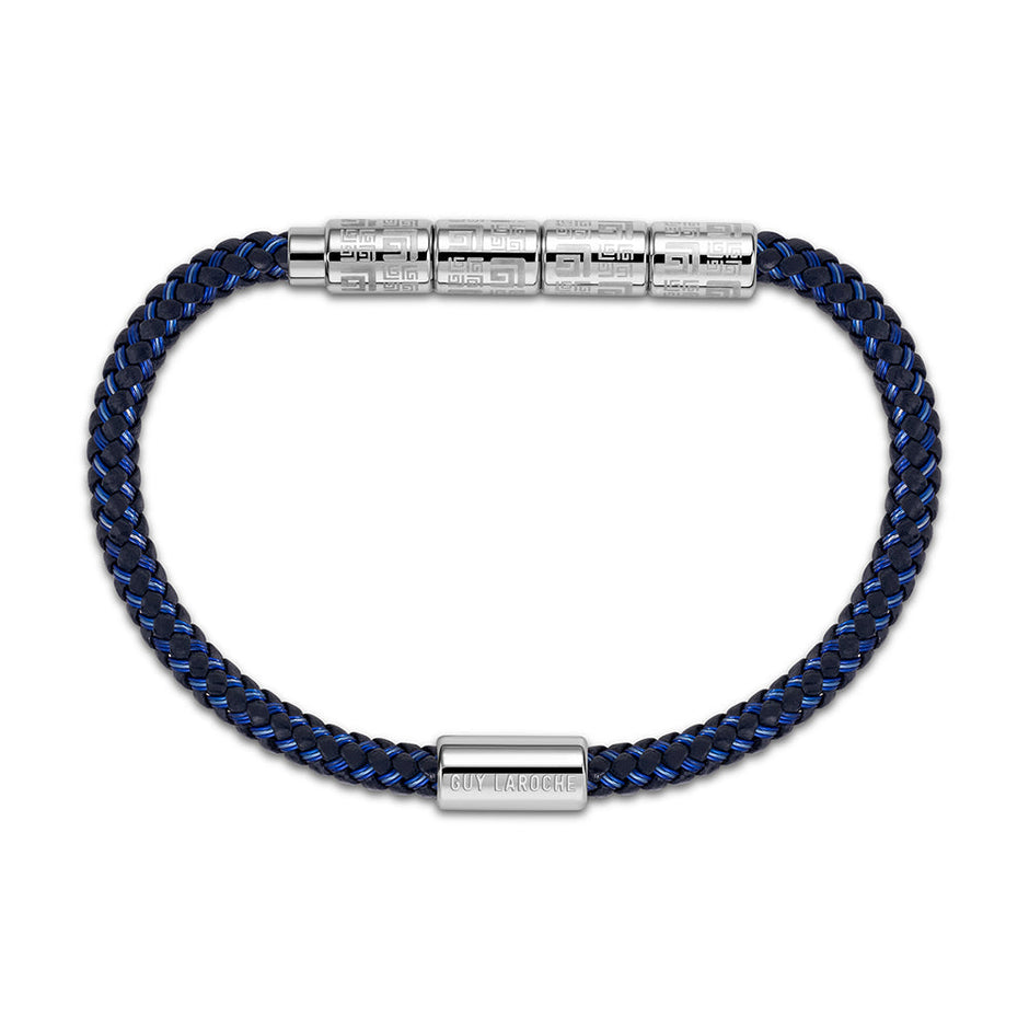 Men Pierre Blue Bracelet