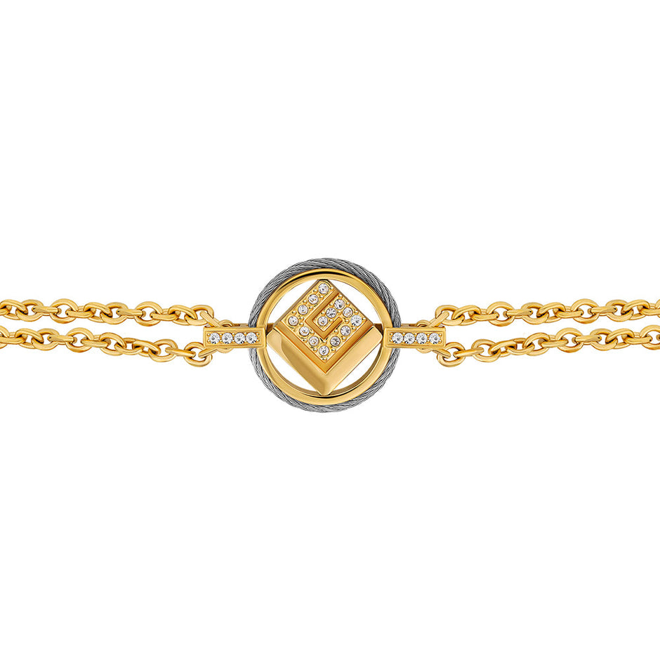 Women Camille Two Tone Bracelet