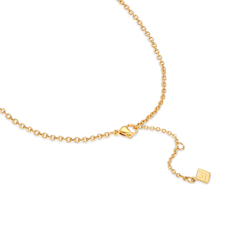Women Audrey Gold Plated Necklace