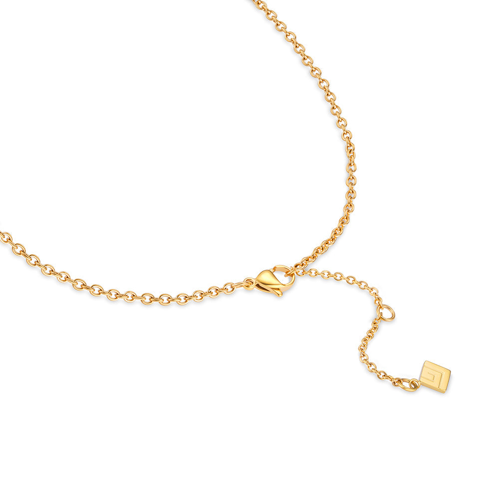 Women Audrey Gold Plated Necklace