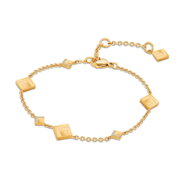 Women Audrey Gold Plated Bracelet