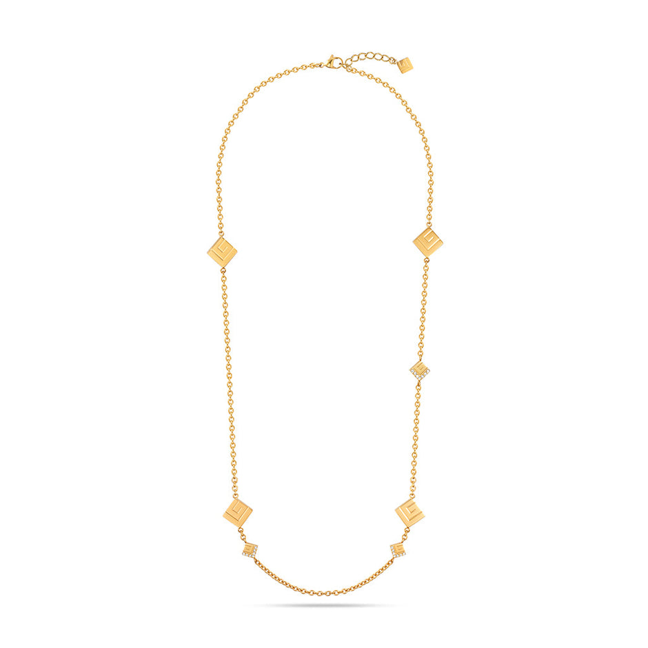 Women Audrey Gold Plated Necklace
