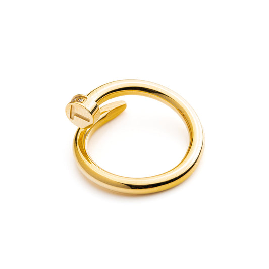 Women Gold Ring With Stone