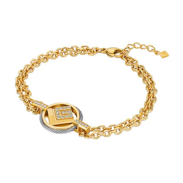 Women Camille Two Tone Bracelet