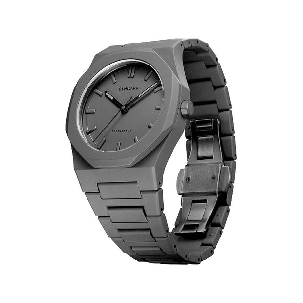 Men Polycarbon Black 41mm Watch