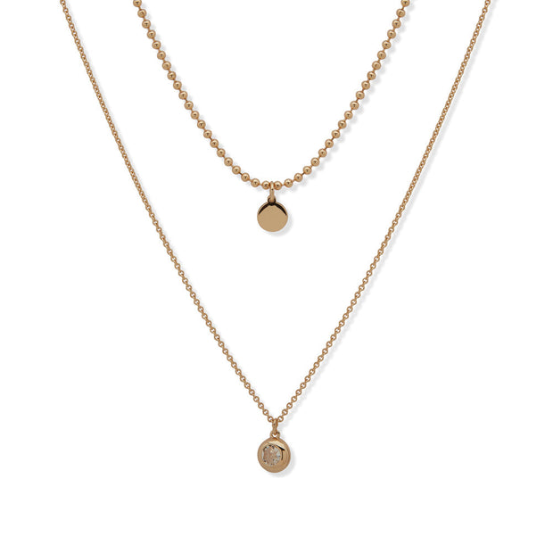 قلادة ذهبية للنساء