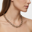 Women Sadie Two Tone Necklace