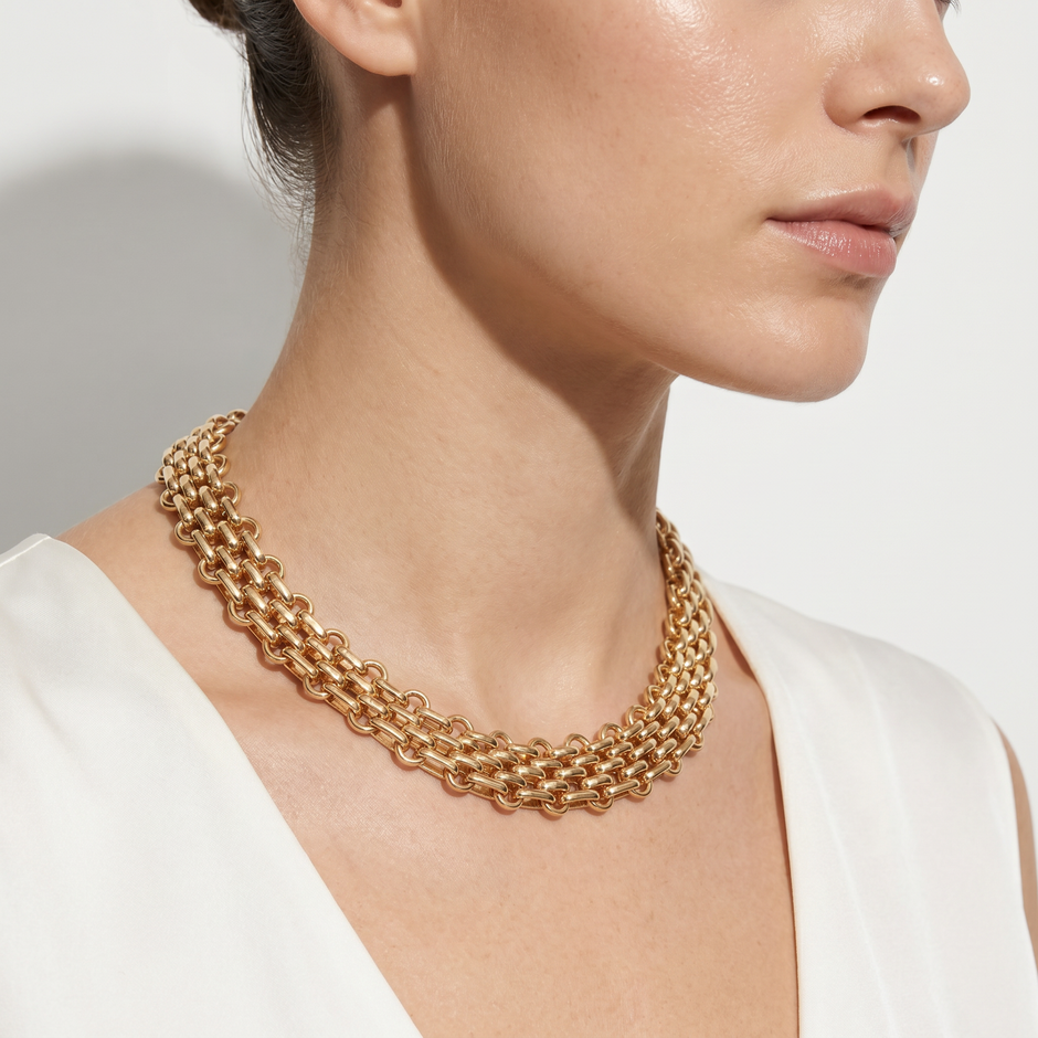 Women Sadie Gold Necklace