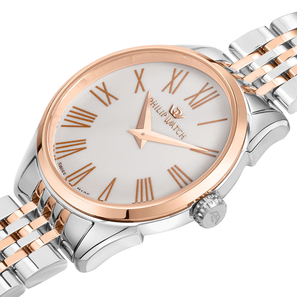 Roma Women Rose Gold, Stainless Steel Watch