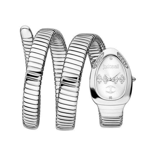 Vezzoso Women Silver Stainless Steel Watch