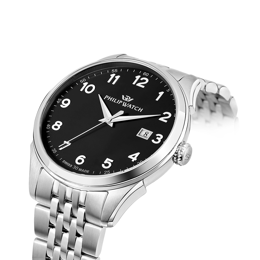 Roma Men Stainless Steel Watch