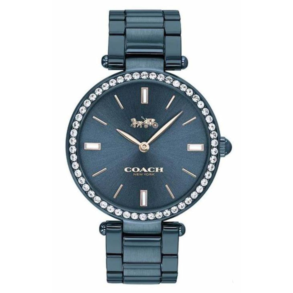 Women Park Blue Quartz/Analog Watch