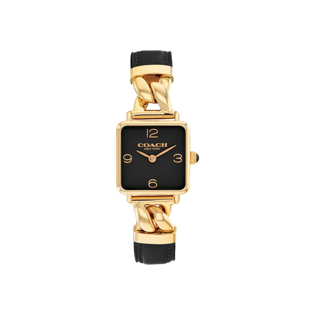 ساعة كاس السوداء للنساء