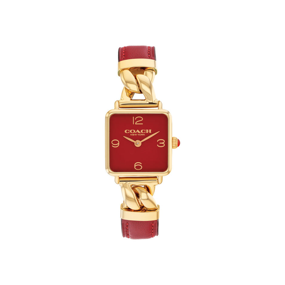 ساعة كاس الحمراء للنساء