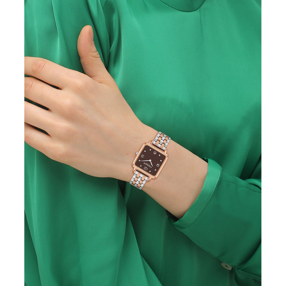 Women Cass Two Tone Watch