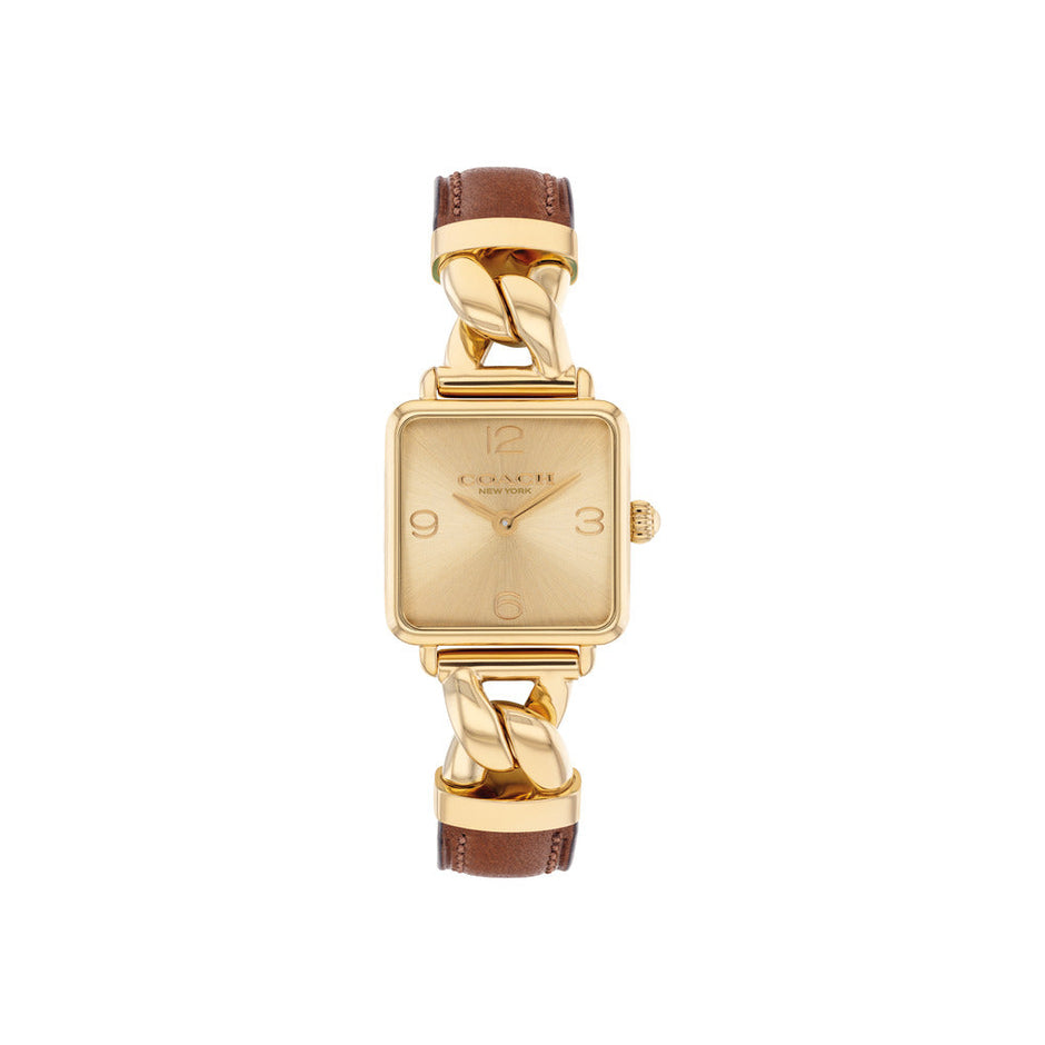 Women Cass Gold Sunray 22mm Watch