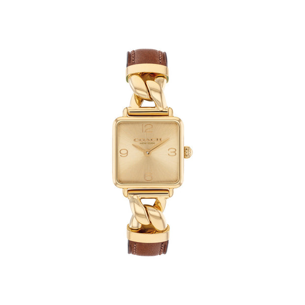 Women Cass Gold Sunray 22mm Watch